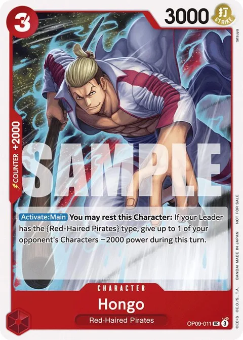 Hongo Tournament Pack 2025 Vol. 2 OP09-011 One Piece card from One Piece Promotion Cards