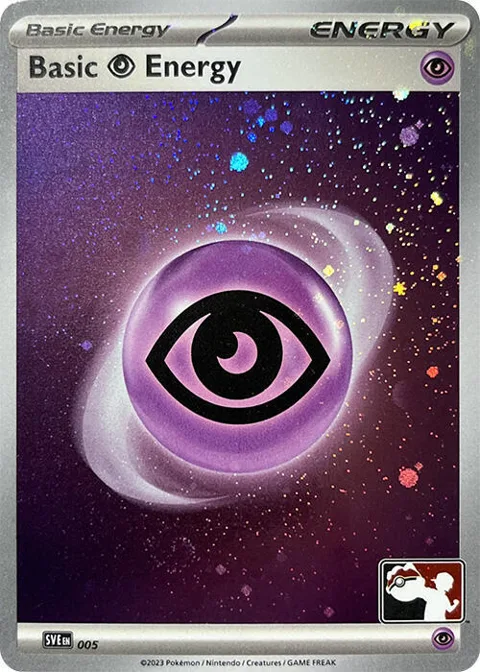 Basic Psychic Energy - 005 Cosmos Holo #005 Holofoil Pokémon card from Prize Pack Series Cards