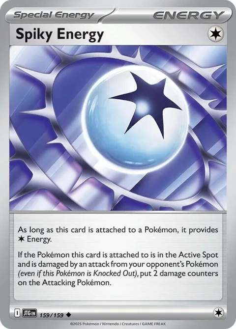Spiky Energy #159/159 Pokémon card from Journey Together
