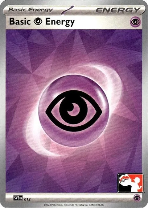 Basic Psychic Energy #013 Pokémon card from Prize Pack Series Cards