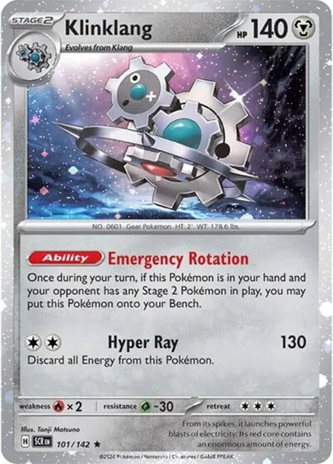 Klinklang - 101/142 Cosmos Holo #101/142 Holofoil Pokémon card from Miscellaneous Cards & Products