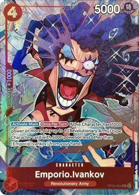 Emporio.Ivankov Premium Card Collection -Best Selection Vol. 3- OP05-004 One Piece card from One Piece Promotion Cards