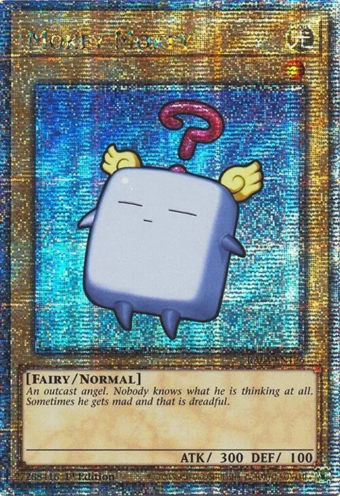 Mokey Mokey Quarter Century Secret Rare RA04-EN126 Yu-Gi-Oh card from Quarter Century Stampede