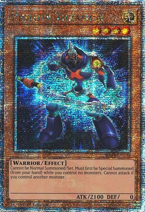 Photon Thrasher Quarter Century Secret Rare RA04-EN170 Yu-Gi-Oh card from Quarter Century Stampede