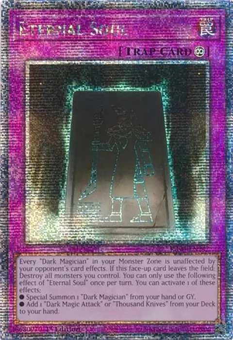 Eternal Soul Quarter Century Secret Rare RA04-EN247 Yu-Gi-Oh card from Quarter Century Stampede