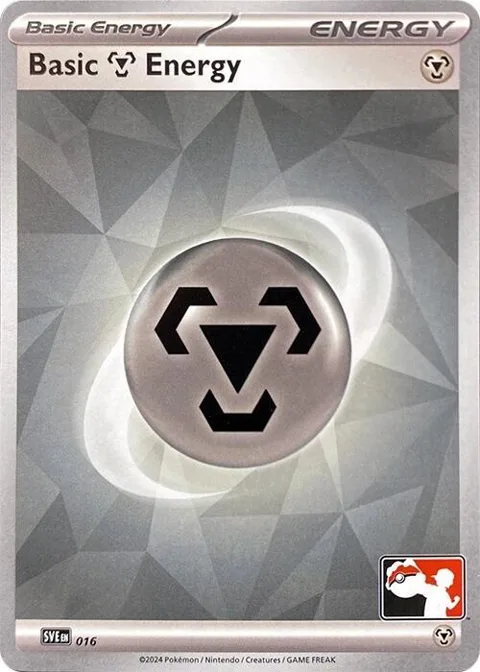 Basic Metal Energy #016 Pokémon card from Prize Pack Series Cards