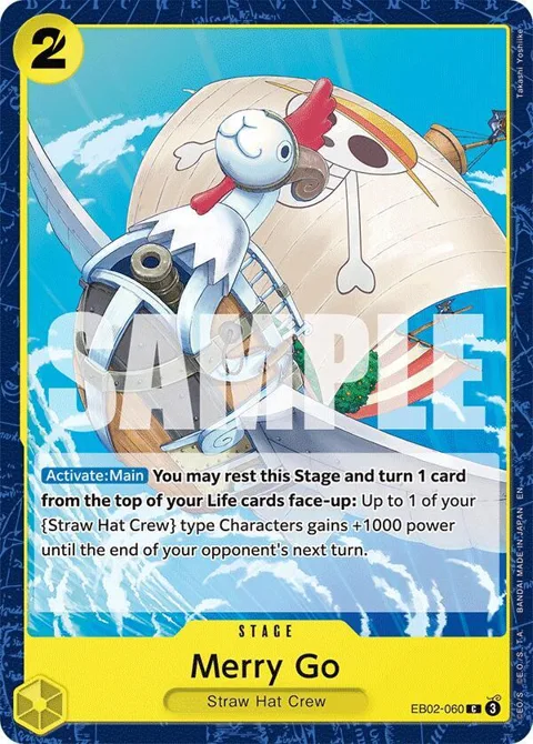 Merry Go EB02-060 One Piece card from Extra Booster: Anime 25th Collection