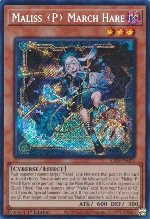 Maliss P March Hare ALIN-EN023 Yu-Gi-Oh card from Alliance Insight
