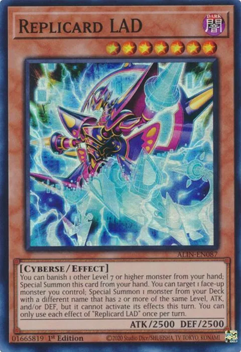 Replicard LAD ALIN-EN087 Yu-Gi-Oh card from Alliance Insight