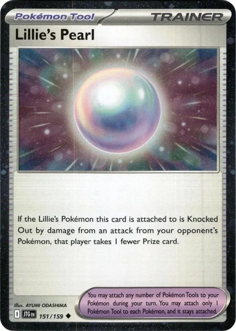 Lillie's Pearl - 151/159 Cosmos Holo #151/159 Holofoil Pokémon card from Miscellaneous Cards & Products