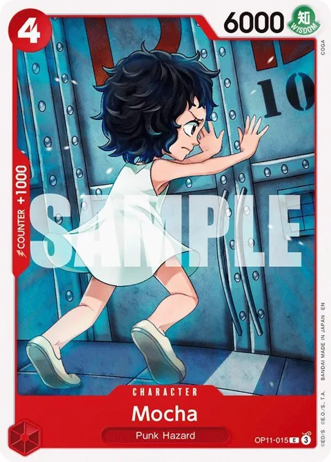 Mocha OP11-015 One Piece card from A Fist of Divine Speed