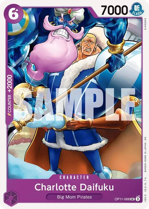 Charlotte Daifuku OP11-068 One Piece card from A Fist of Divine Speed