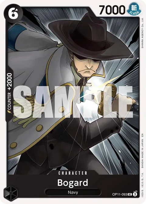 Bogard OP11-093 One Piece card from A Fist of Divine Speed