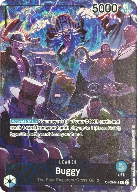 Buggy English Version 2nd Anniversary Set OP09-042 One Piece card from One Piece Promotion Cards