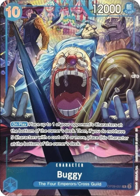 Buggy English Version 2nd Anniversary Set OP09-051 One Piece card from One Piece Promotion Cards