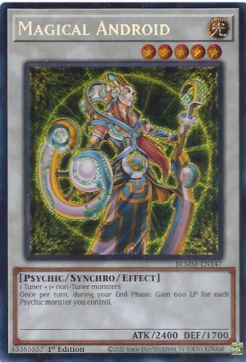Magical Android BLMM-EN147 Yu-Gi-Oh card from Battles of Legend: Monster Mayhem