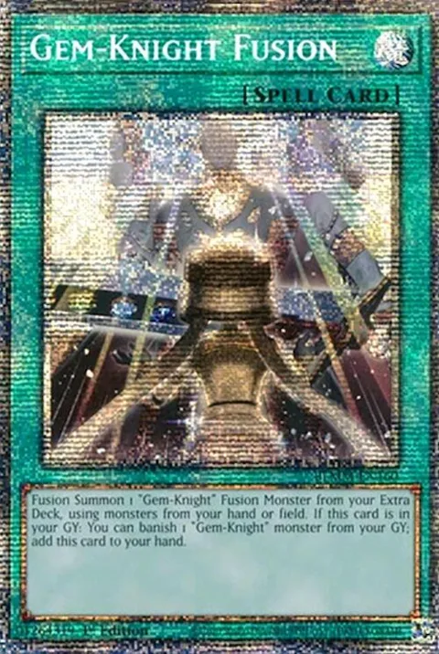 Gem-Knight Fusion Starlight Rare BLMM-EN160 Yu-Gi-Oh card from Battles of Legend: Monster Mayhem