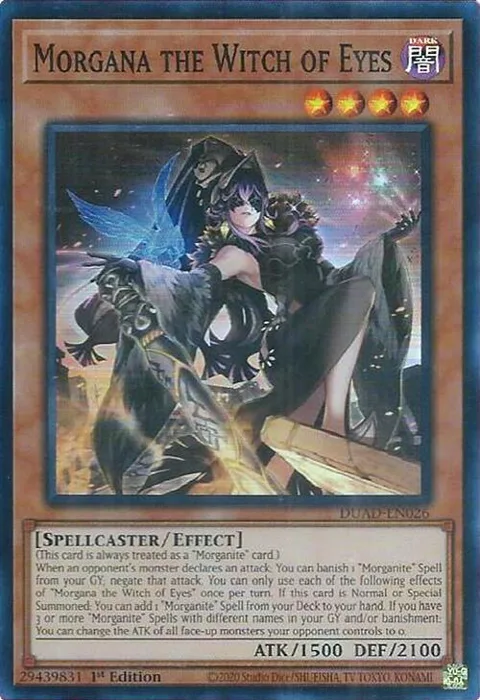 Morgana the Witch of Eyes DUAD-EN026 Yu-Gi-Oh card from Duelist's Advance