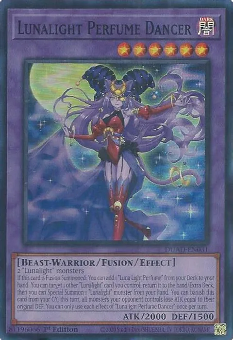Lunalight Perfume Dancer DUAD-EN031 Yu-Gi-Oh card from Duelist's Advance