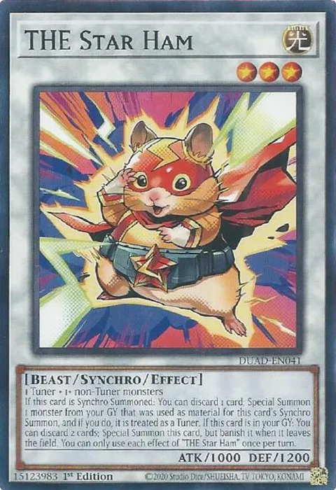 THE Star Ham DUAD-EN041 Yu-Gi-Oh card from Duelist's Advance
