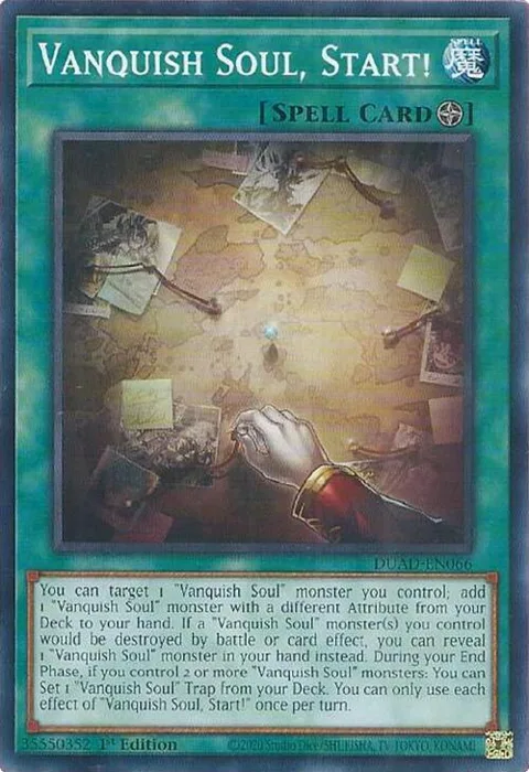 Vanquish Soul, Start! DUAD-EN066 Yu-Gi-Oh card from Duelist's Advance