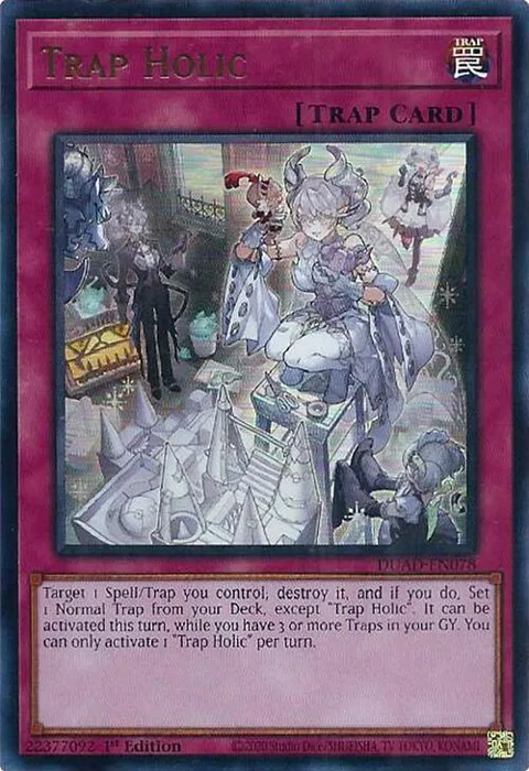 Trap Holic DUAD-EN078 Yu-Gi-Oh card from Duelist's Advance