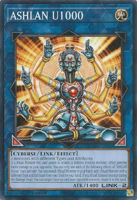 ASHLAN U1000 DUAD-EN085 Yu-Gi-Oh card from Duelist's Advance