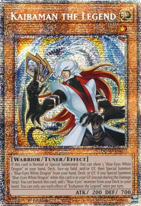 Kaibaman the Legend Starlight Rare DUAD-EN021 Yu-Gi-Oh card from Duelist's Advance