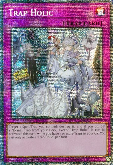Trap Holic Starlight Rare DUAD-EN078 Yu-Gi-Oh card from Duelist's Advance