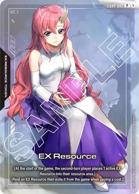 EX Resource Official Card Case Set 01 EXRP-002 Gundam card from Promotional EX Resource Tokens