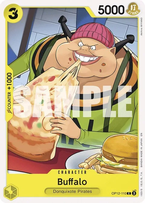 Buffalo OP12-110 One Piece card from Legacy of the Master