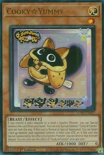 CookyYummy JUSH-EN017 Yu-Gi-Oh card from Justice Hunters