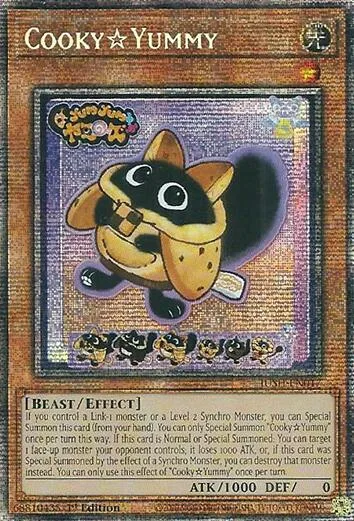 CookyYummy Starlight Rare JUSH-EN017 Yu-Gi-Oh card from Justice Hunters