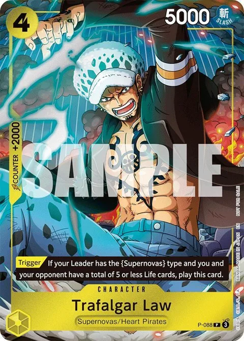 Trafalgar Law Event Pack Vol. 7 P-088 One Piece card from One Piece Promotion Cards