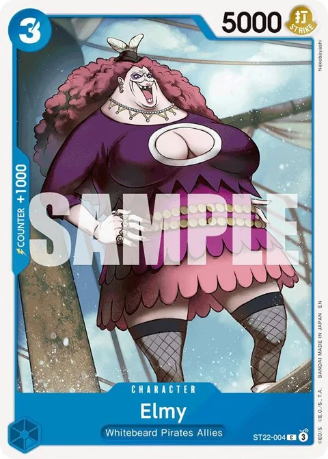 Elmy ST22-004 One Piece card from Starter Deck 22: Ace & Newgate