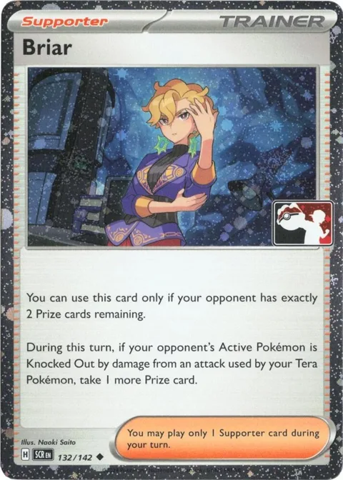 Briar - 132/142 Cosmos Holo #132/142 Holofoil Pokémon card from Prize Pack Series Cards