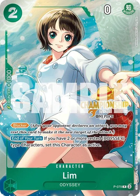 Lim CS 25-26 Event Pack P-079 One Piece card from One Piece Promotion Cards