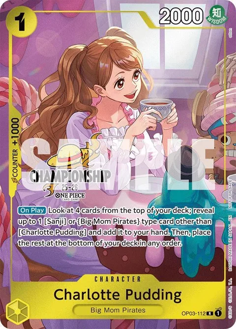 Charlotte Pudding CS 25-26 Celebration Pack OP03-112 One Piece card from One Piece Promotion Cards