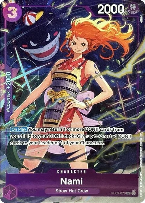 Nami Premium Card Collection -Best Selection Vol. 4- OP09-070 One Piece card from One Piece Promotion Cards