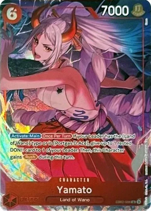 Yamato Premium Card Collection -6 assort vol.1- EB02-006 One Piece card from One Piece Promotion Cards
