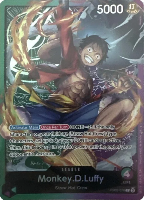 Monkey.D.Luffy Sound Loader - Luffy Edition 2025 EB02-010 One Piece card from One Piece Promotion Cards