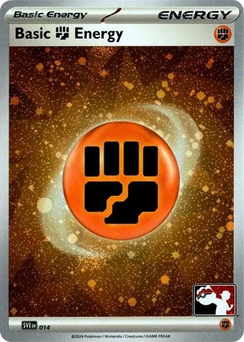 Basic Fighting Energy - 014 Cosmos Holo #014 Holofoil Pokémon card from Prize Pack Series Cards