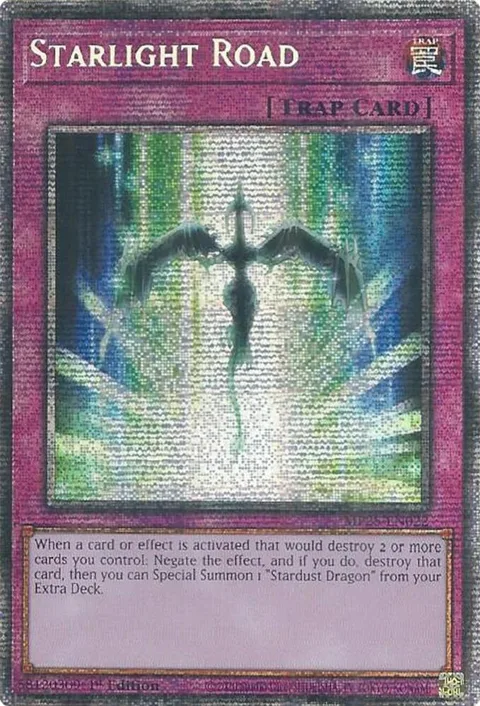 Starlight Road MP25-EN022 Yu-Gi-Oh card from 2025 Mega-Pack