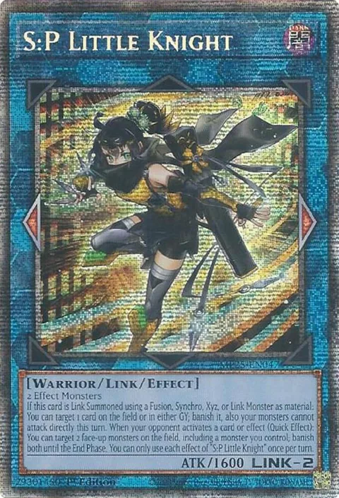 S:P Little Knight MP25-EN047 Yu-Gi-Oh card from 2025 Mega-Pack