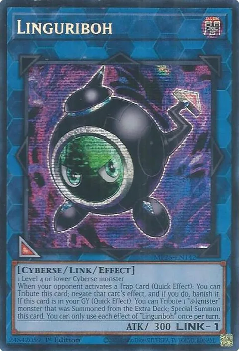 Linguriboh MP25-EN142 Yu-Gi-Oh card from 2025 Mega-Pack