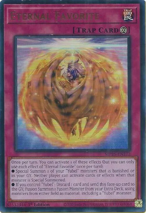 Eternal Favorite MP25-EN172 Yu-Gi-Oh card from 2025 Mega-Pack