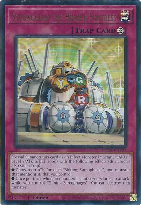 Stronghold the Hidden Fortress MP25-EN201 Yu-Gi-Oh card from 2025 Mega-Pack