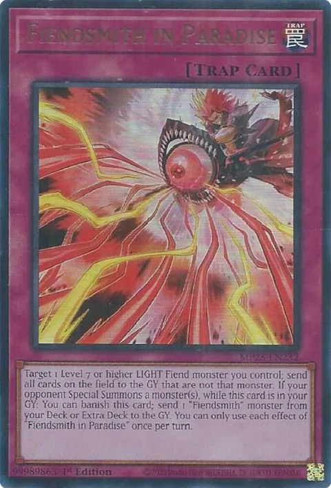 Fiendsmith in Paradise MP25-EN232 Yu-Gi-Oh card from 2025 Mega-Pack