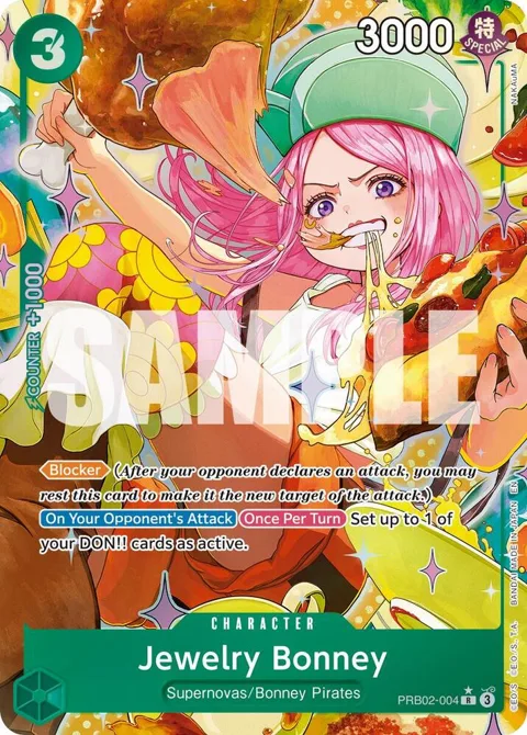 Jewelry Bonney Alt Art PRB02-004 One Piece card from Premium Booster -The Best- Vol. 2