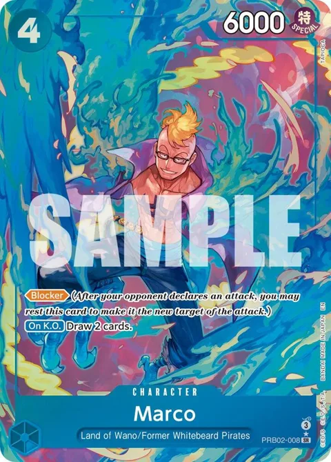 Marco Alt Art PRB02-008 One Piece card from Premium Booster -The Best- Vol. 2